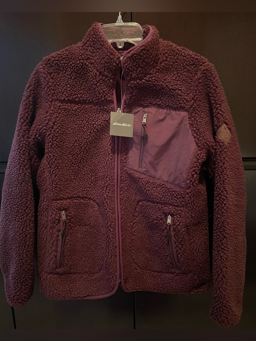 Eddie Bauer NWT Sherpa Jacket